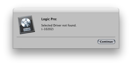 Selected driver not found 10202 logic rapper known